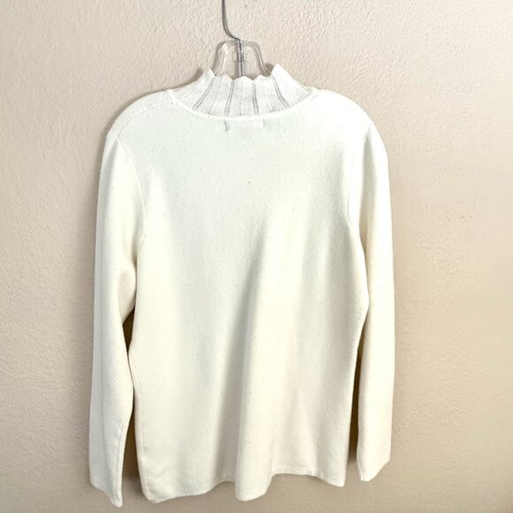 Jana Sweater – Lace Mock Turtleneck - NWOT - Picture 9 of 11